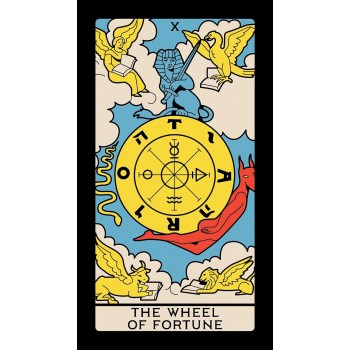 Mini Tarot Rider Waite Smith kortos Findhorn Press